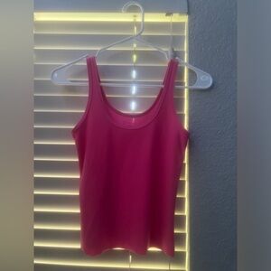 Pink tank top, work out wear, womens xs